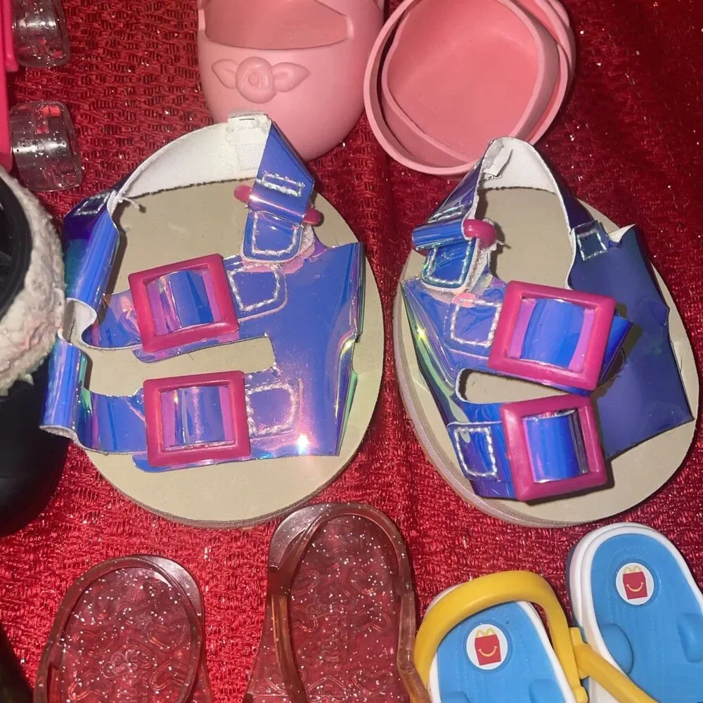 Dolls, Lot Shoes. Mixture Of Different Sizes And For Different Dolls